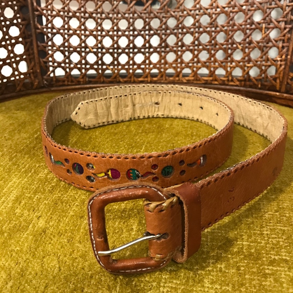 Vintage Leather Belt
